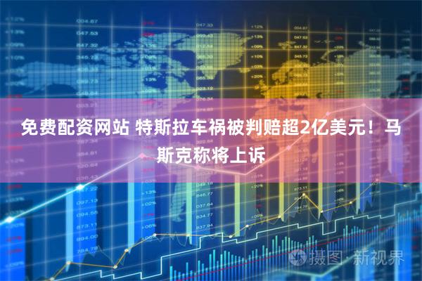免费配资网站 特斯拉车祸被判赔超2亿美元！马斯克称将上诉